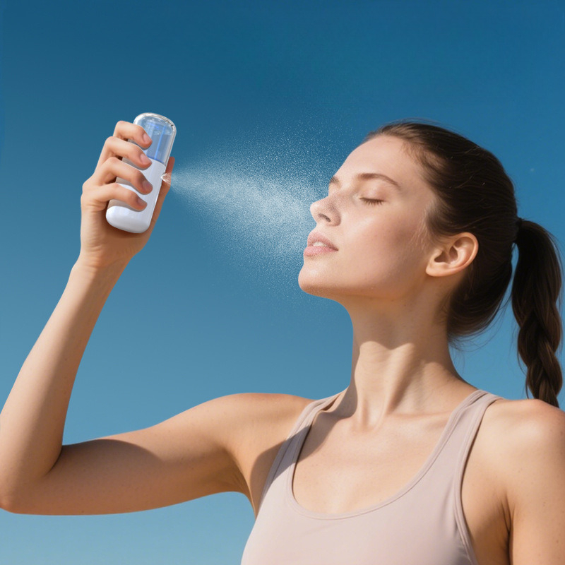 Face Steamer - Pulverizador de Niebla Nano Recargable y