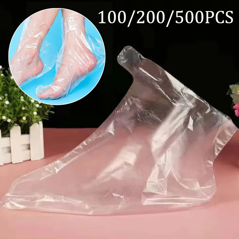 Foot Spa - 100-500 Uds. Calcetines Desechables Hidratantes para