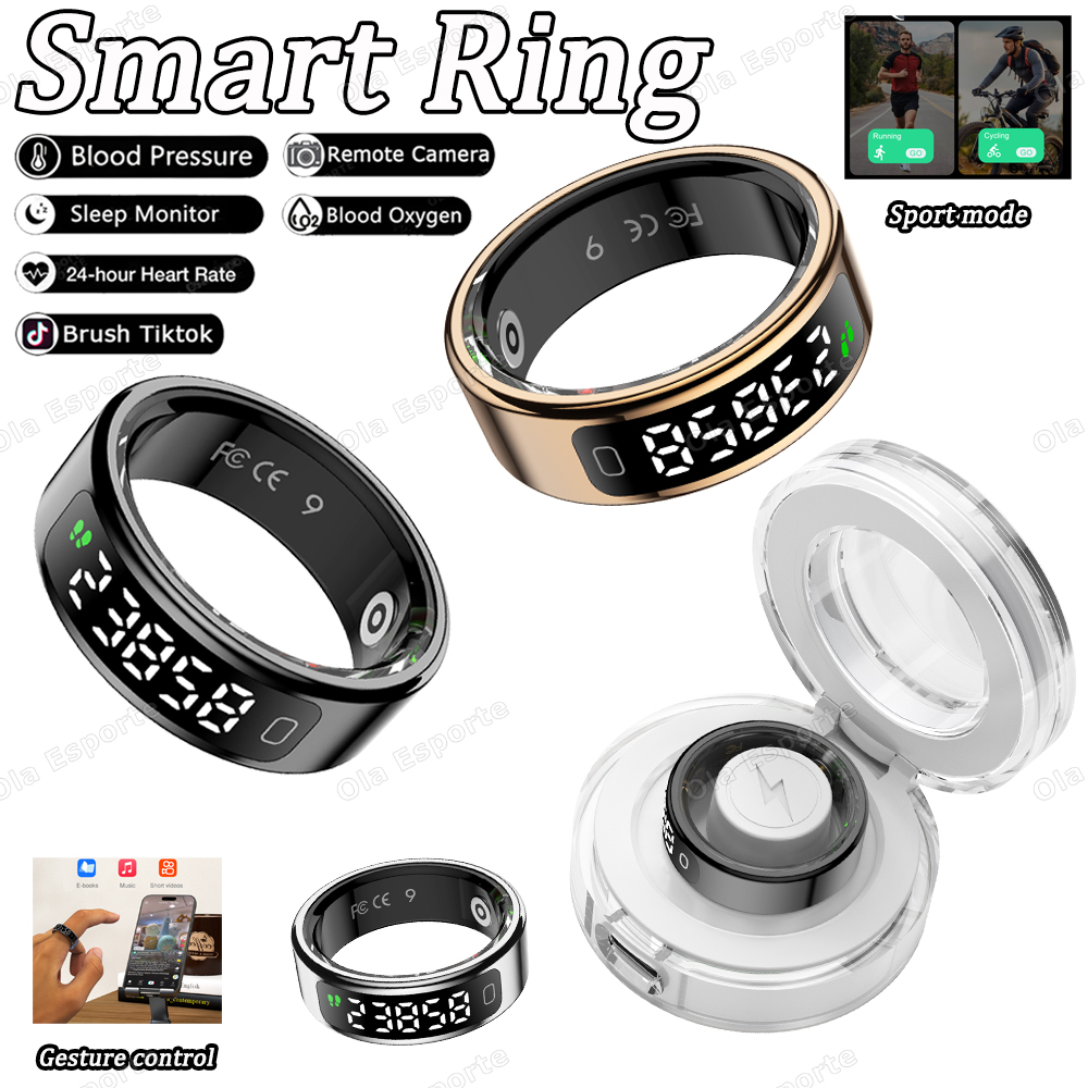 Body Brush - Nuevo Anillo Inteligente 2026 con Pantalla,