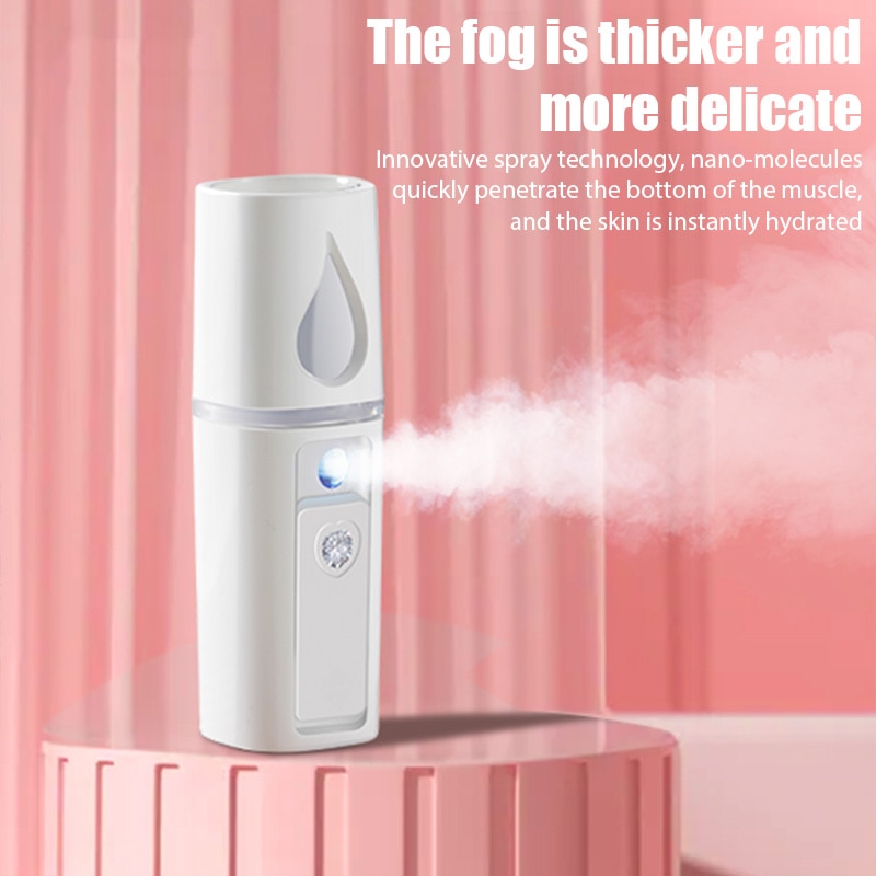 Mini humidificador portátil de - Face Steamer reseña y precio