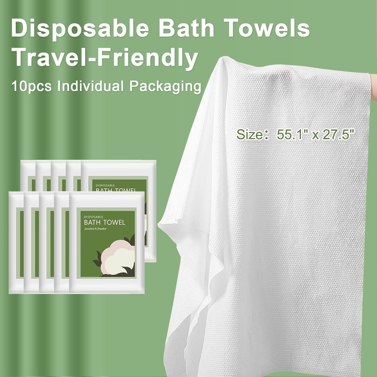 Toallas de Baño Desechables, 1 - Spa Towel reseña y precio
