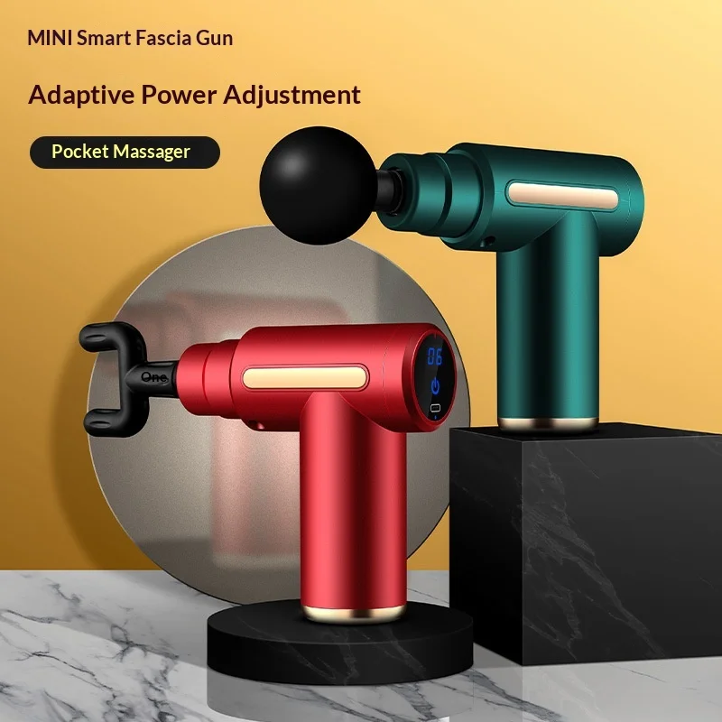 Mini pistola de masaje portáti - Massage Gun reseña y precio